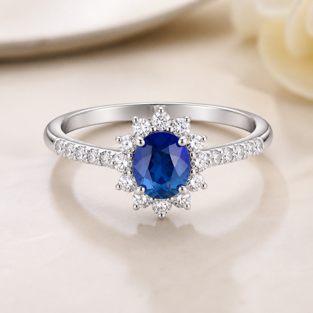 A classic women's ring made of silver with sapphire stones suitable for daily wear. A delicate with natural white sapphire & 925silver, Top quality ,100% loupe clean, Well cut, 1crath weight, life time guarant classic ladies ring.💍
photorealistic jewelry design, A classic women's ring made of silver with sapphire stones suitable for daily wear. A delicate with natural white sapphire & 925silver, Top quality ,100% loupe clean, Well cut, 1crath weight, life time guarant classic ladies ring.💍, classic style, just the design no text