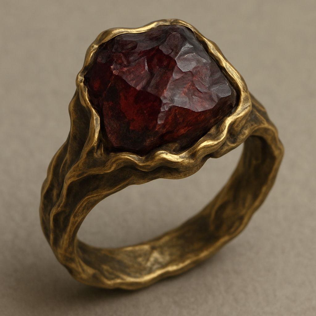 Rough gemstone, Garnet