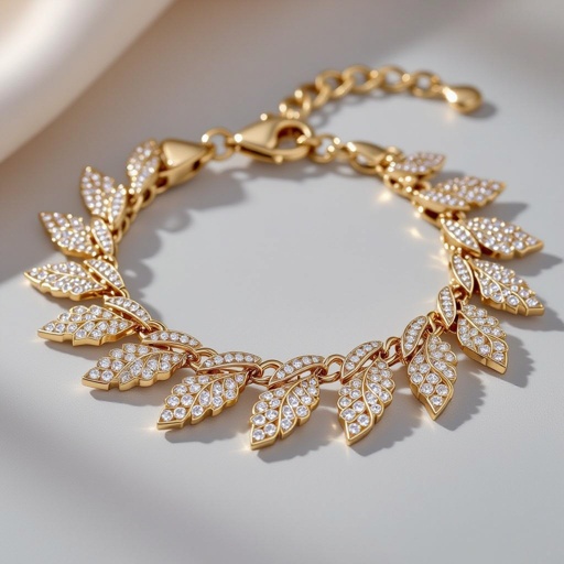 Chain bracelet with multiple wings and aesthetic that all teens would want to wear; a bracelet that has diamond forming a wing