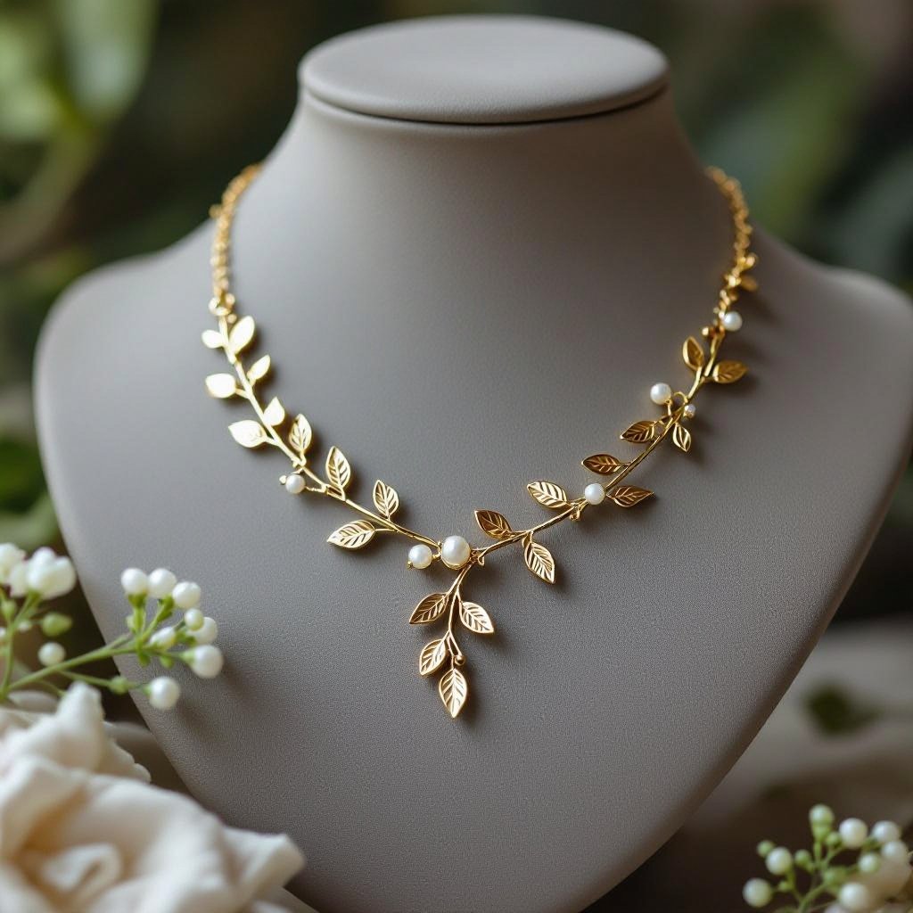 Necklace  nature inspired 