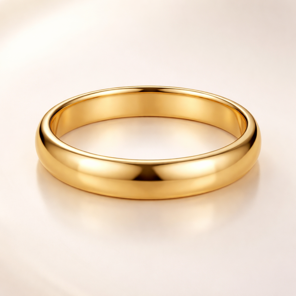 A plain golden ring