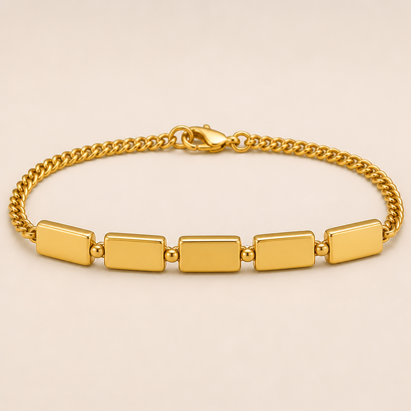 Use one gram Pamp bars
edit the attached jewelry design with these instructions: Use one gram Pamp bars. keep it photorealistic, just the design no text