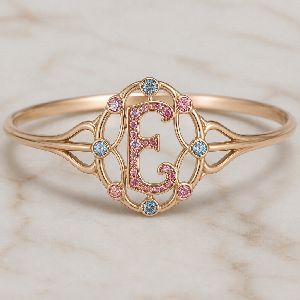 A art nouveau women's ring, ultra-minimalist, very simple and clean, understated, no embellishments. anel de 15 anos com inicial E com pedras rosa dentro com azul e rosa em volta
photorealistic jewelry design, A art nouveau women's ring, ultra-minimalist, very simple and clean, understated, no embellishments. anel de 15 anos com inicial E com pedras rosa dentro com azul e rosa em volta, art_nouveau style, just the design no text