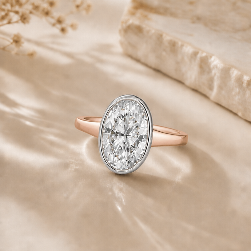 comfort fit, tapered band
edit the attached jewelry design with these instructions: comfort fit, tapered band. keep it photorealistic, just the design no text