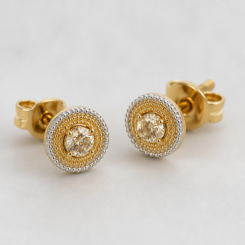 Center stone 3.2 mm, total circumference 6 mm
edit the attached jewelry design with these instructions: Center stone 3.2 mm, total circumference 6 mm. keep it photorealistic, just the design no text
