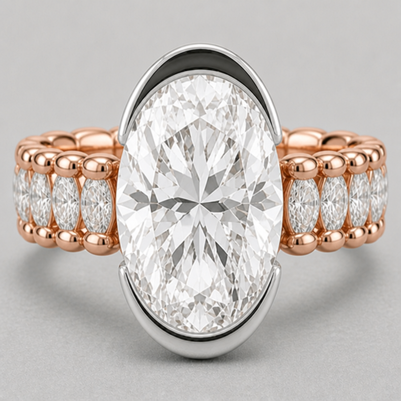 buccelatin inspired band
edit the attached jewelry design with these instructions: buccelatin inspired band. keep it photorealistic, just the design no text