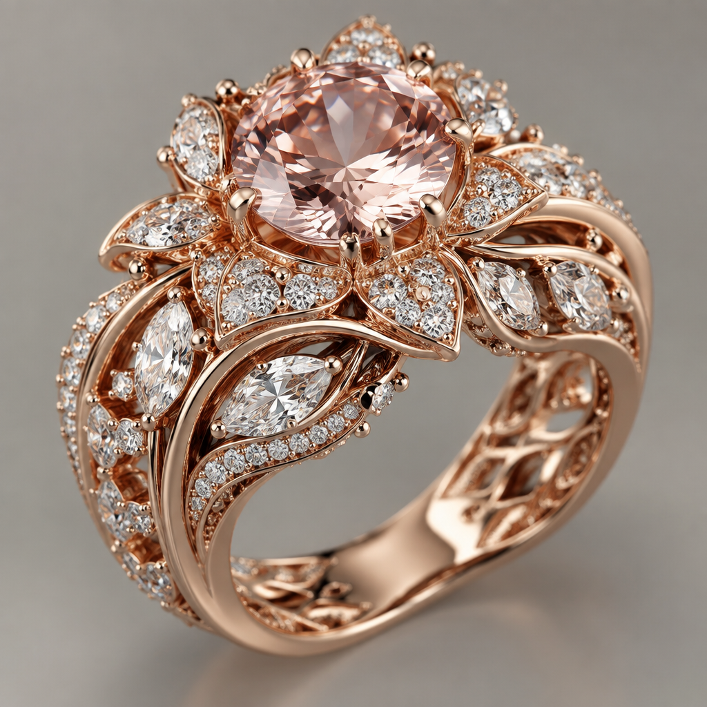 A women's ring, highly ornate, intricate and elaborate, richly detailed
photorealistic jewelry design, A women's ring, highly ornate, intricate and elaborate, richly detailed, modern style, just the design no text