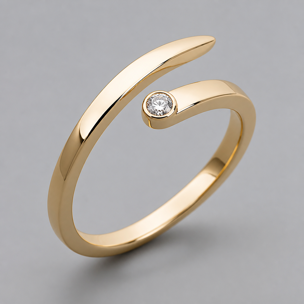 A women's ring
photorealistic jewelry design, A women's ring, modern style, just the design no text