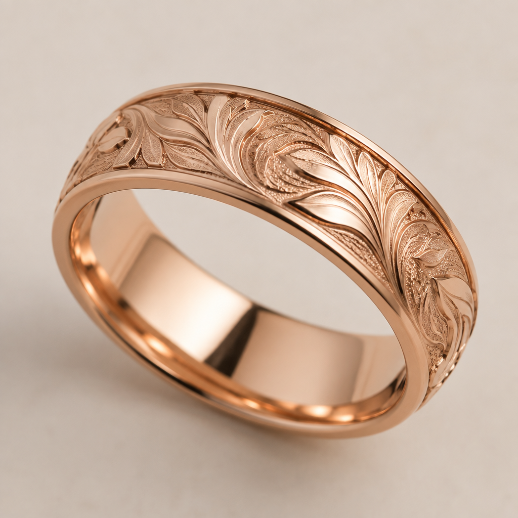 A women's ring. engrave stamatis on a ring in rose gold
photorealistic jewelry design, A women's ring. engrave stamatis on a ring in rose gold, modern style, just the design no text