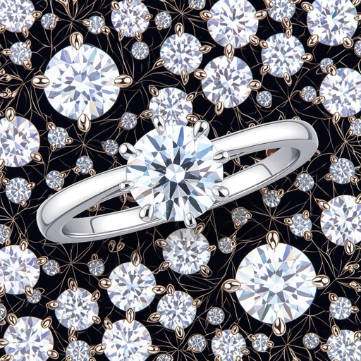 Engagement diamond ring