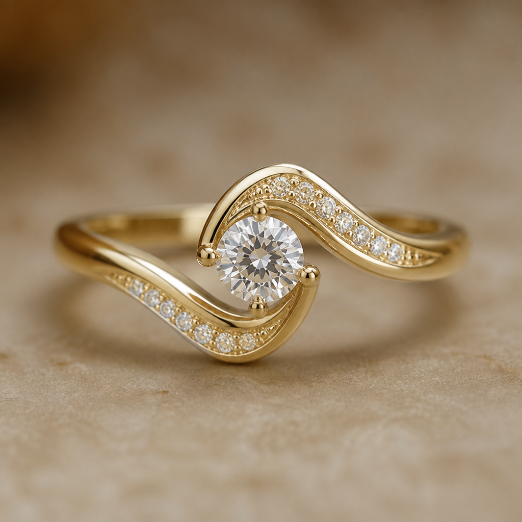 A women's ring
photorealistic jewelry design, A women's ring, modern style, just the design no text