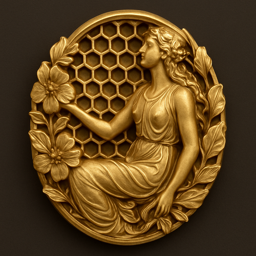 Honeycomb rosmundo figurative  nature   