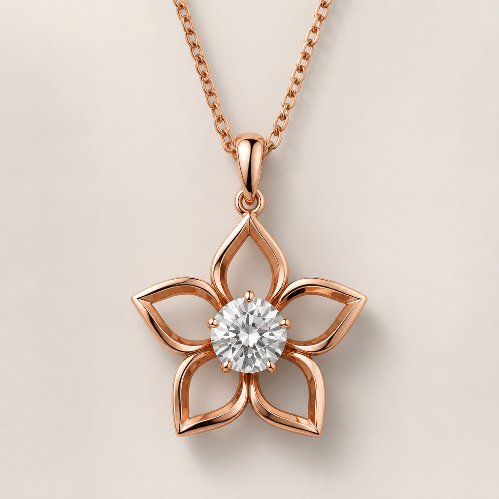 I like last design just modified the it and removed the line of dots instead make it look like crow with 5 petals
photorealistic jewelry design, I like last design just modified the it and removed the line of dots instead make it look like crow with 5 petals
, modern style, just the design no text