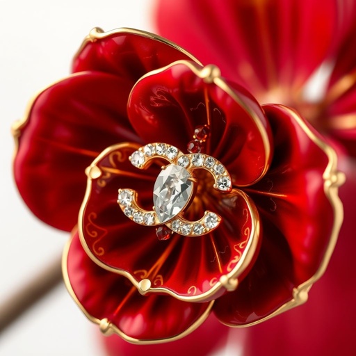Red flower with C inside