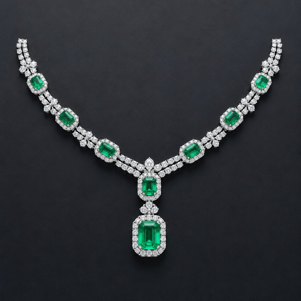 Emerald necklace