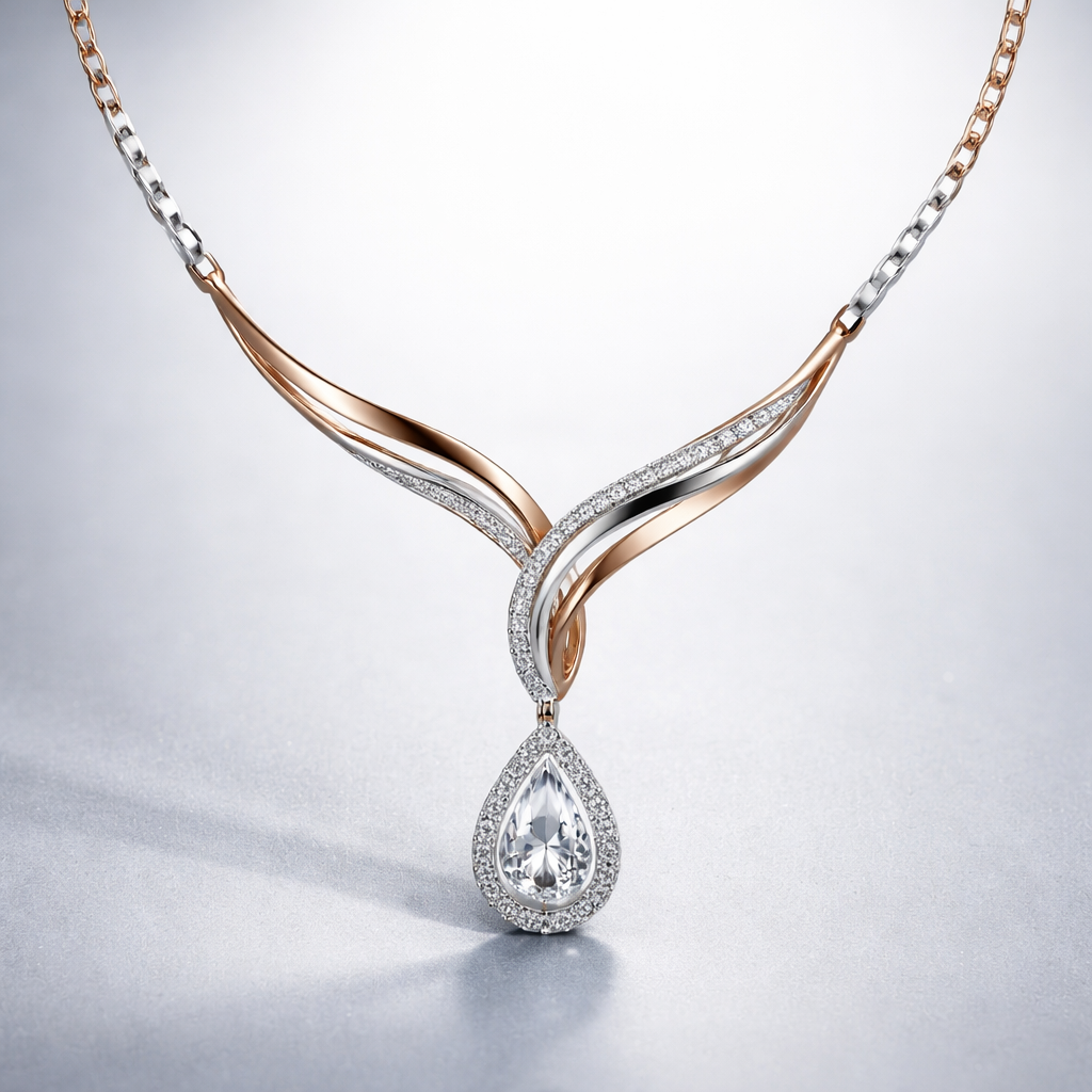 A women's necklace
A women's necklace, modern style
