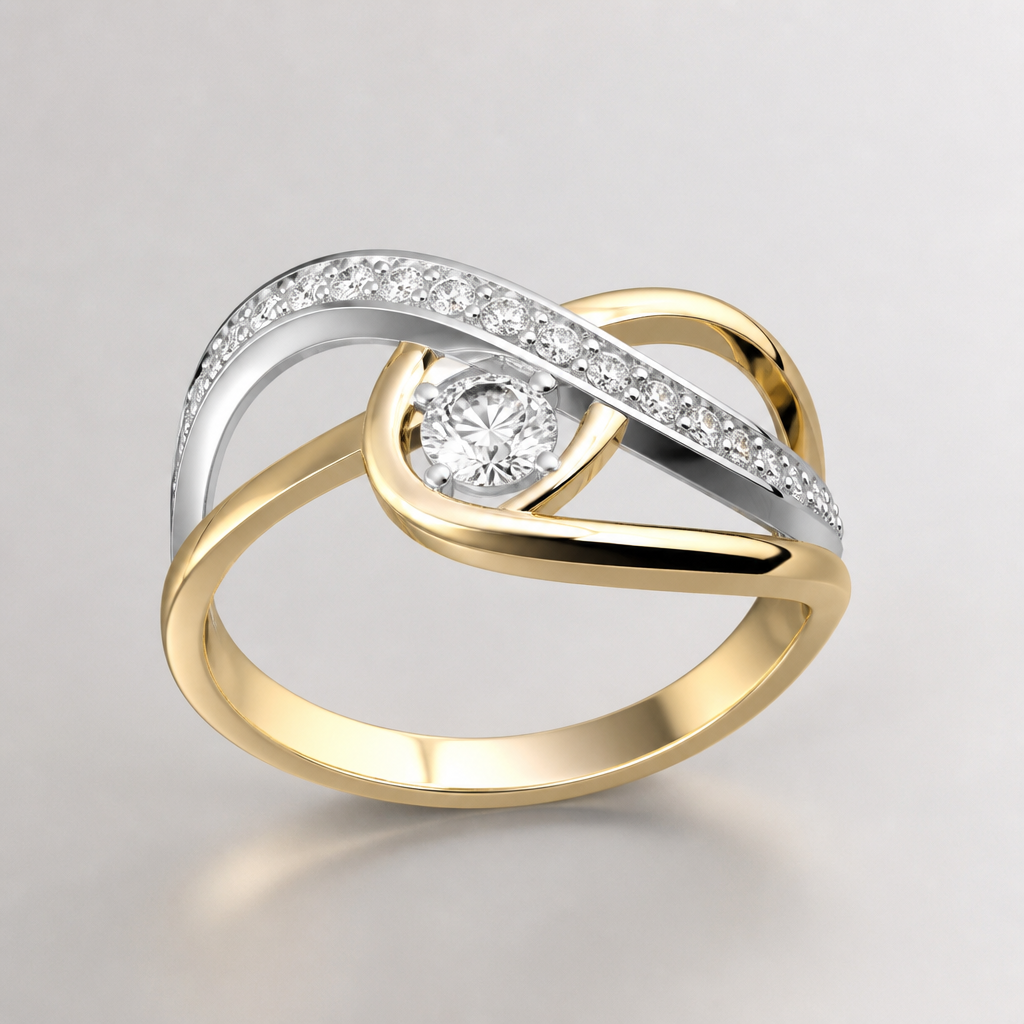 A women's ring
photorealistic jewelry design, A women's ring, modern style, just the design no text