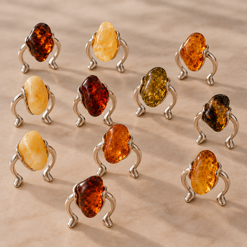 Ziedai su kojom kad pastacius stovetu
edit the attached jewelry design with these instructions: Ziedai su kojom kad pastacius stovetu. keep it photorealistic, just the design no text