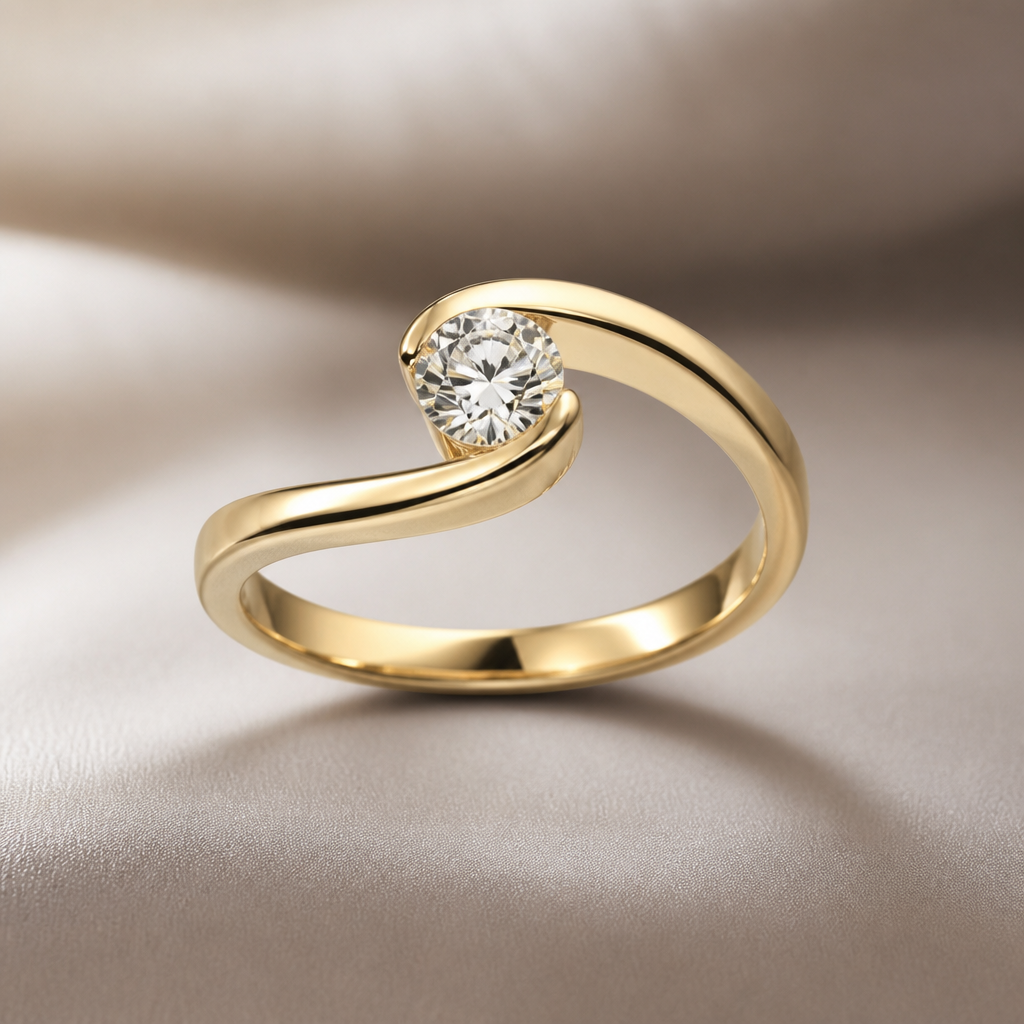 A women's ring
photorealistic jewelry design, A women's ring, modern style, just the design no text