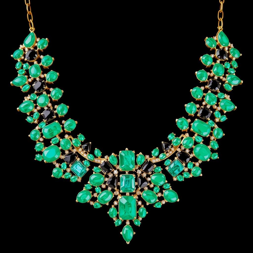 Small Gems with necklaces 