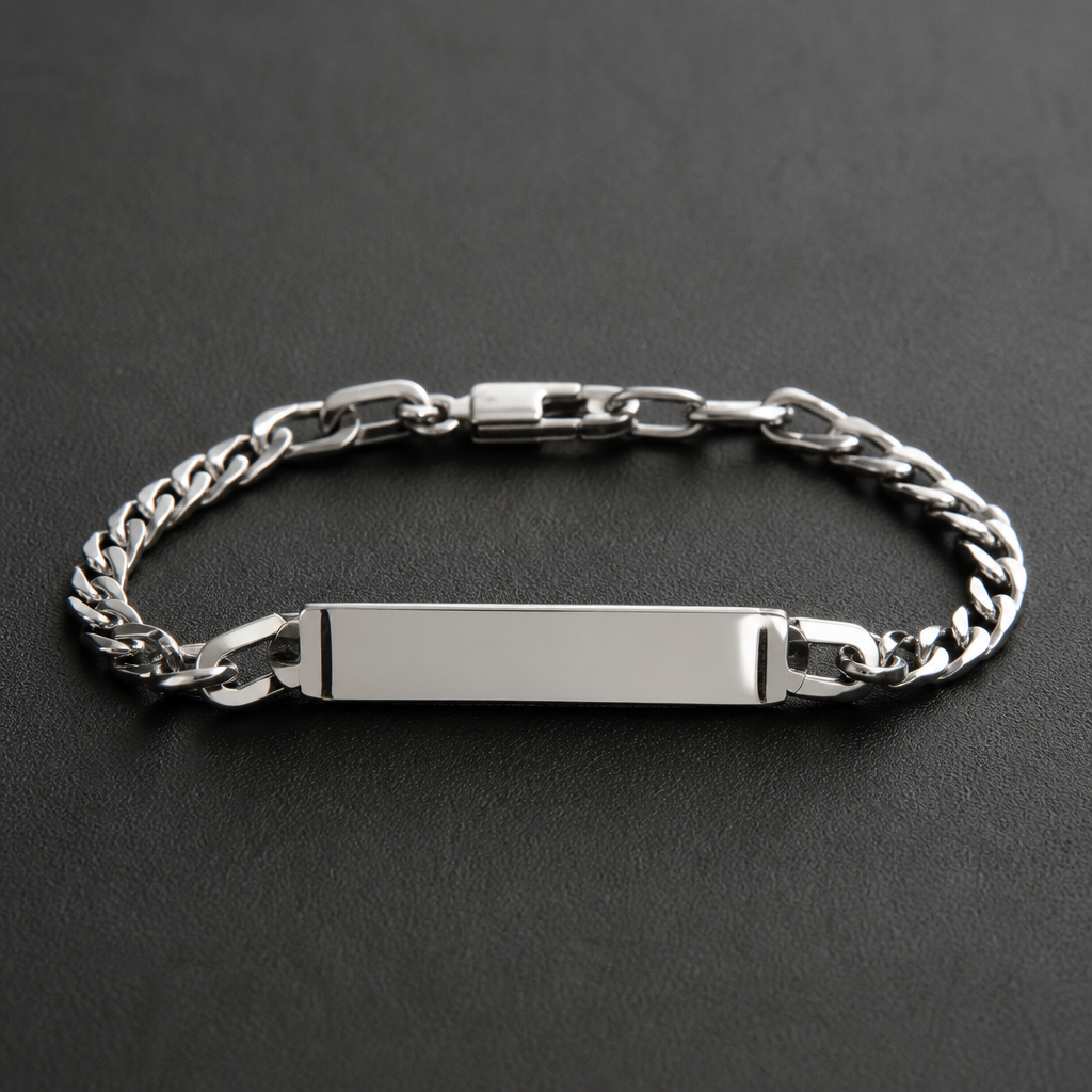 Un bracelet en argent avec le nom Nabé21 c’est pour mon gars mais ne met pas le de symbole juste le nom Nabé21 autre modèle
photorealistic jewelry design, Un bracelet en argent avec le nom Nabé21 c’est pour mon gars mais ne met pas le de symbole juste le nom Nabé21 autre modèle , just the design no text