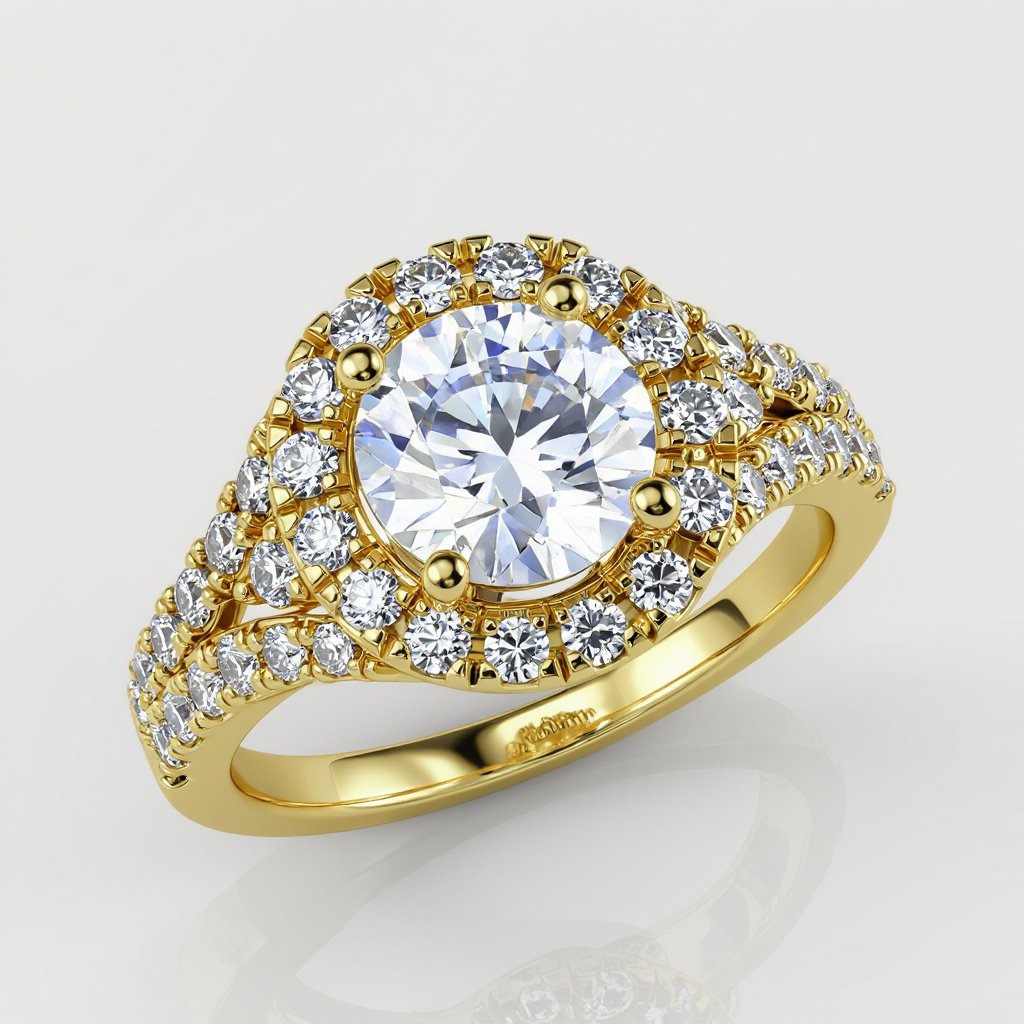 fairytale gold and diamond ring