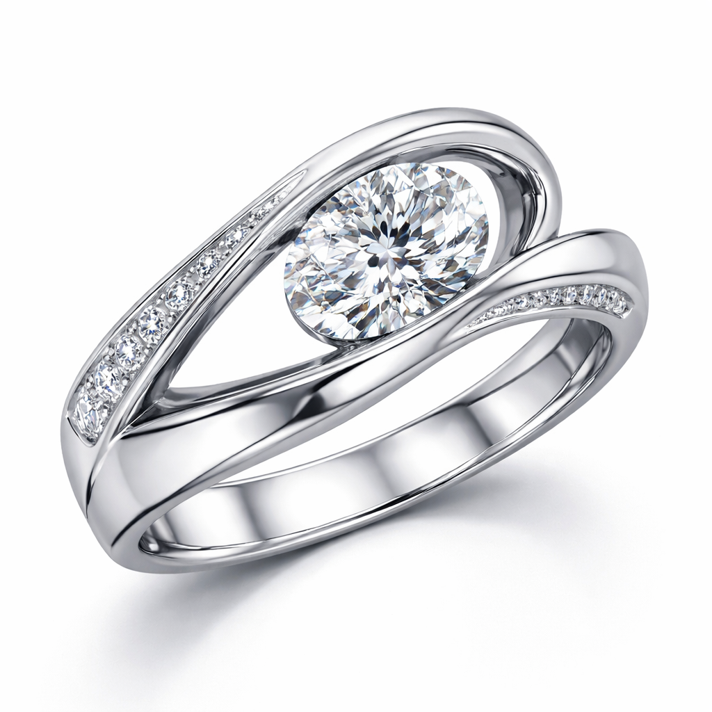 A women's ring
A women's ring, modern style