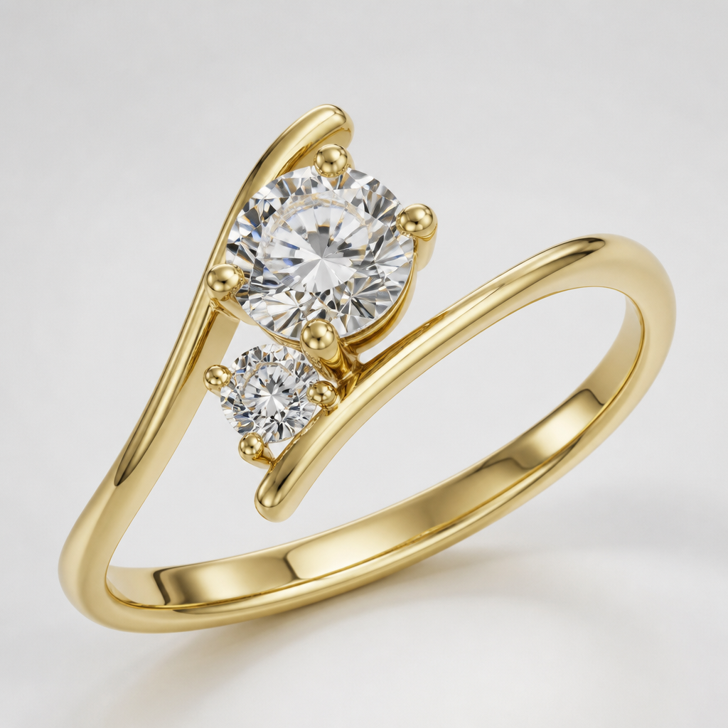 A women's ring
photorealistic jewelry design, A women's ring, modern style, just the design no text