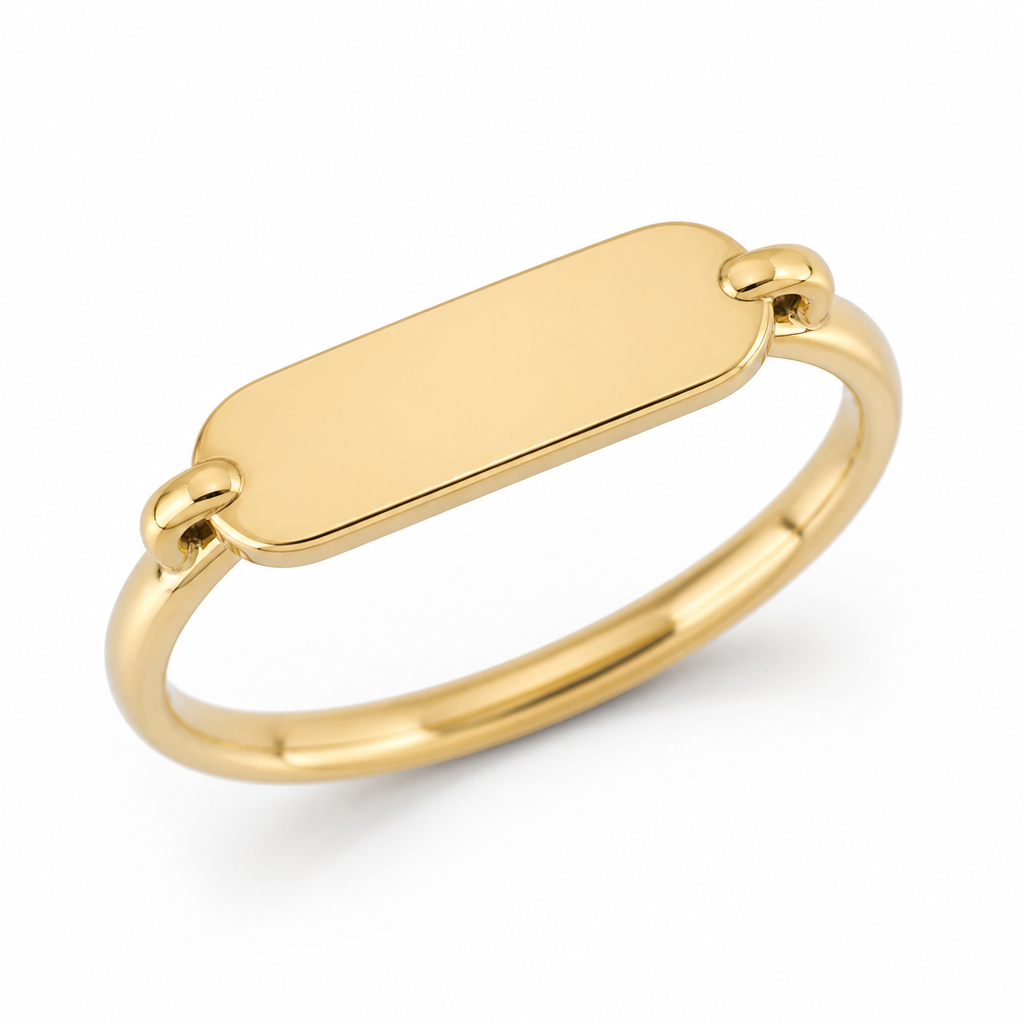 A women's ring. plaqueta personalizado con nombre
photorealistic jewelry design, A women's ring. plaqueta personalizado con nombre, modern style, just the design no text