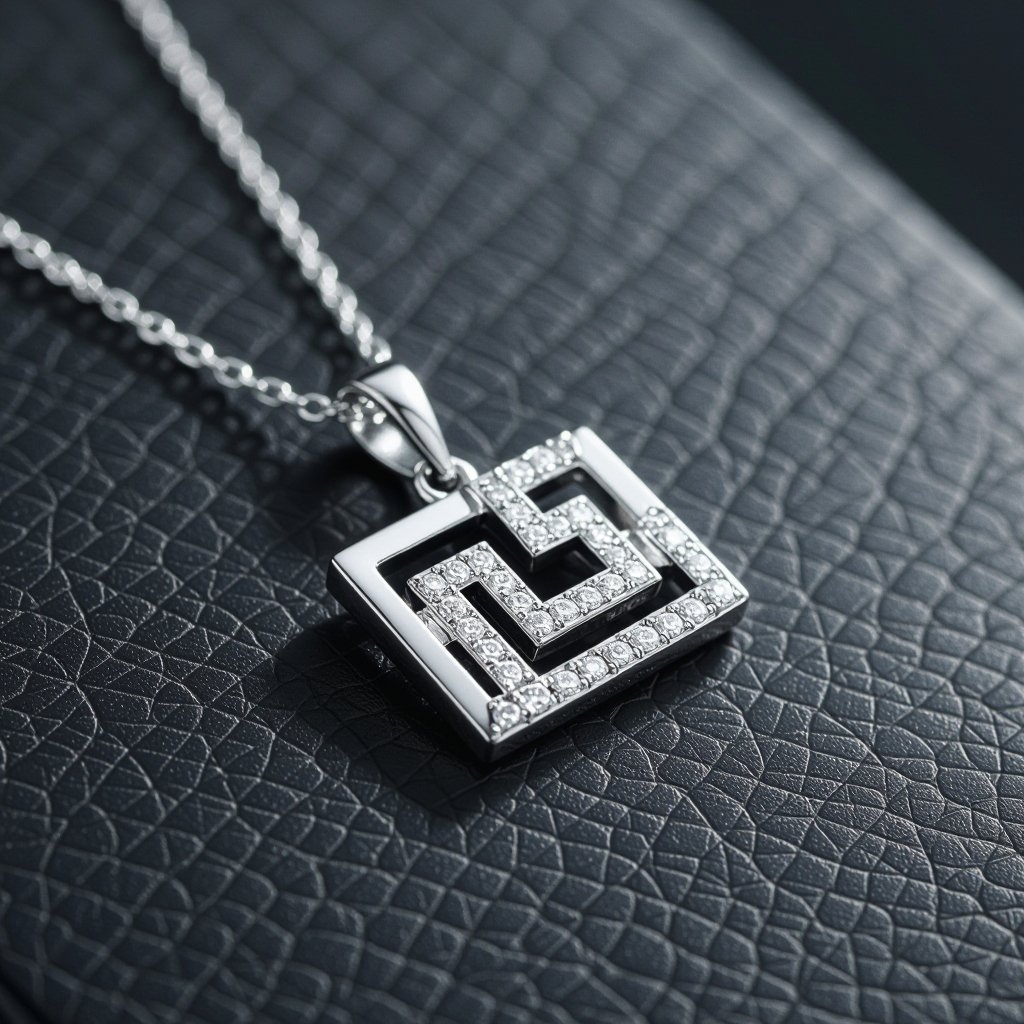 Necklace for daily wear American diamond 