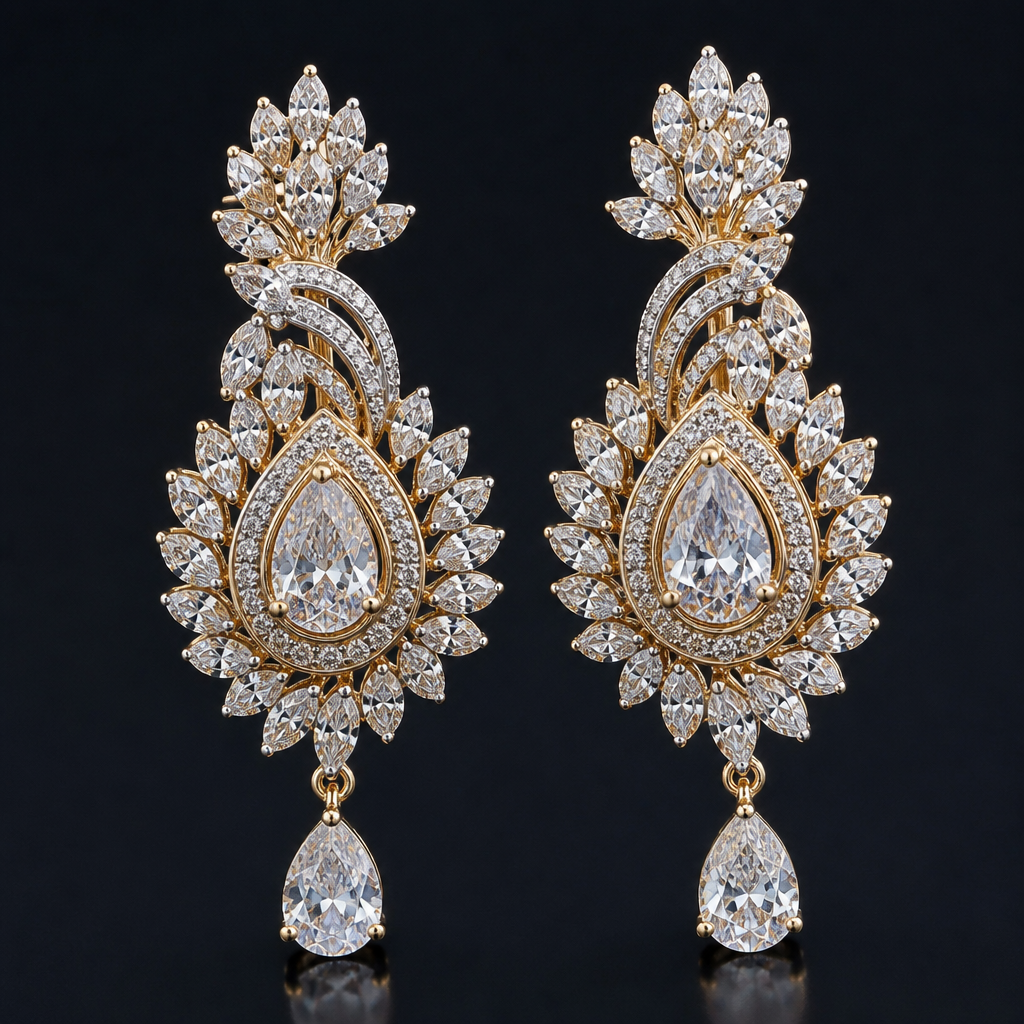 Fancy ear ring
photorealistic jewelry design, Fancy ear ring , just the design no text