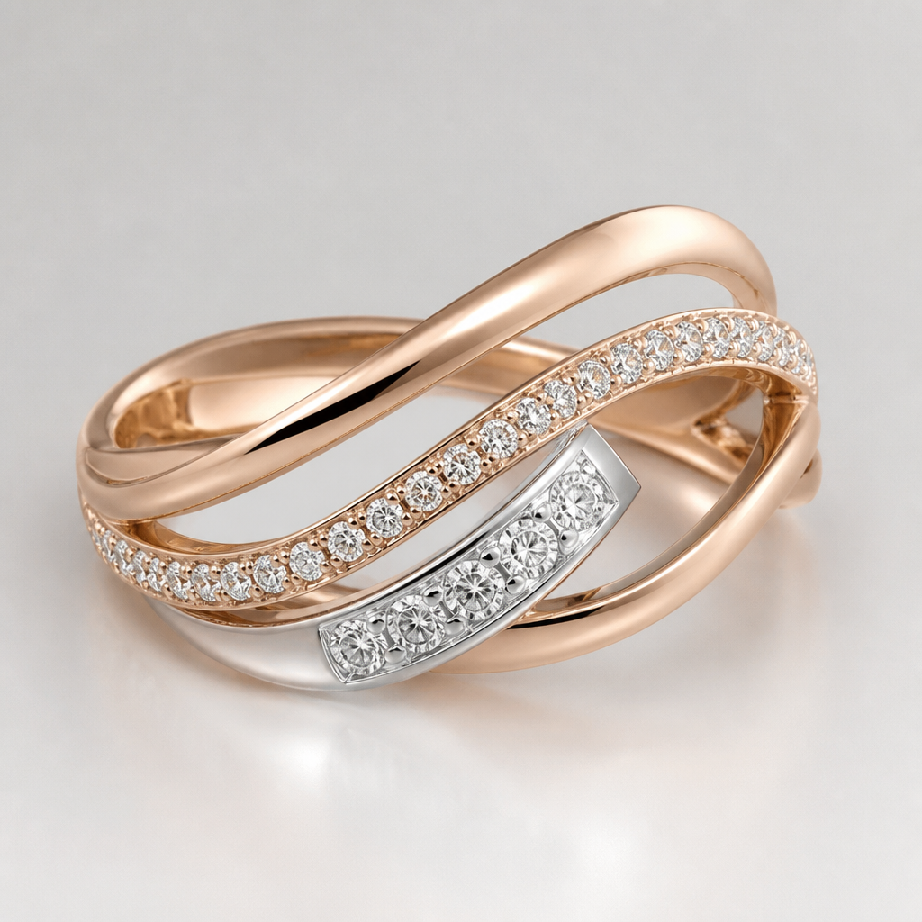 A women's ring
photorealistic jewelry design, A women's ring, modern style, just the design no text