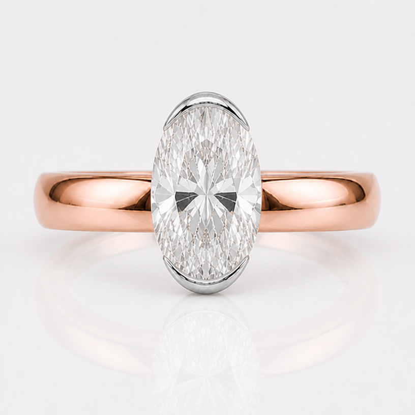 oval stone 11m in width
edit the attached jewelry design with these instructions: oval stone 11m in width. keep it photorealistic, just the design no text