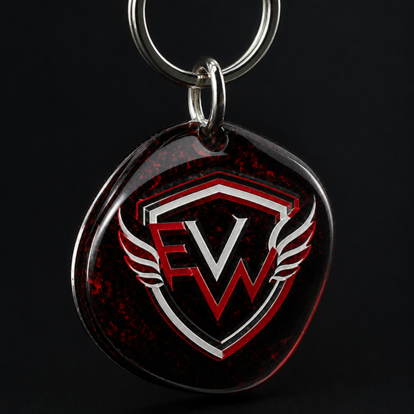 The colours are black red and white
edit the attached jewelry design with these instructions: The colours are black red and white. keep it photorealistic, just the design no text