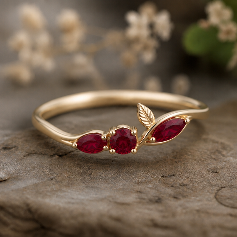 love the design, 1 round stone, 2 oval stones
edit the attached jewelry design with these instructions: love the design, 1 round stone, 2 oval stones. keep it photorealistic, just the design no text