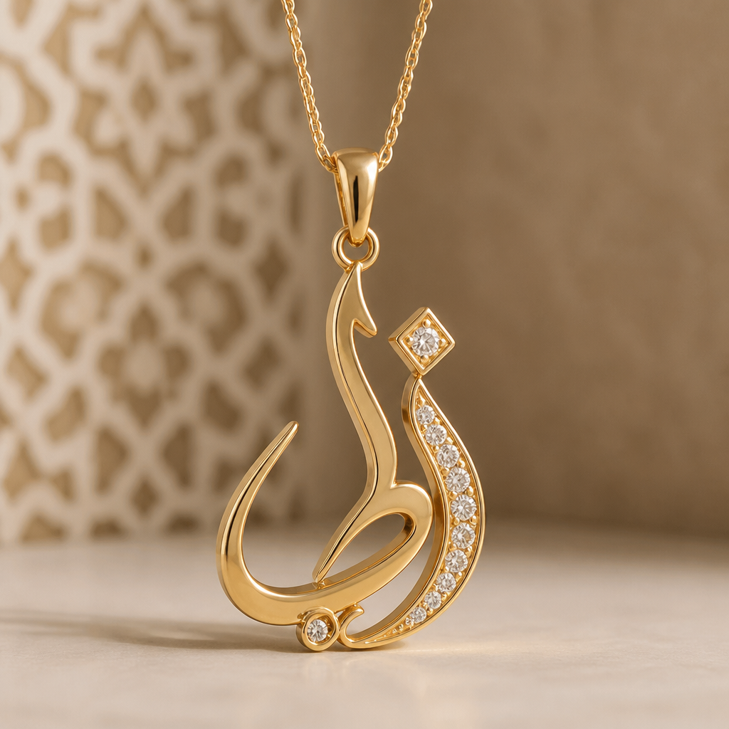 دمج حرف الضاد والياء بخط جميل ويكون واضح الحرف
photorealistic jewelry design, دمج حرف الضاد والياء بخط جميل ويكون واضح الحرف, islamic style, just the design no text