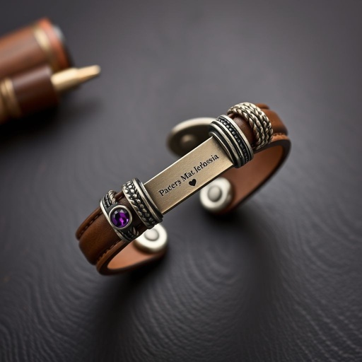Men’s leather bracelet