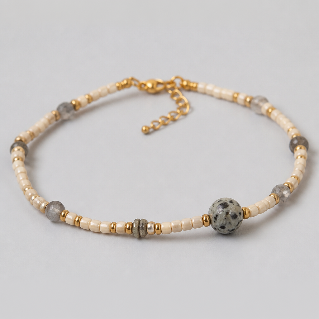 A women's bracelet. бисер бусинки
photorealistic jewelry design, A women's bracelet. бисер бусинки, modern style, just the design no text