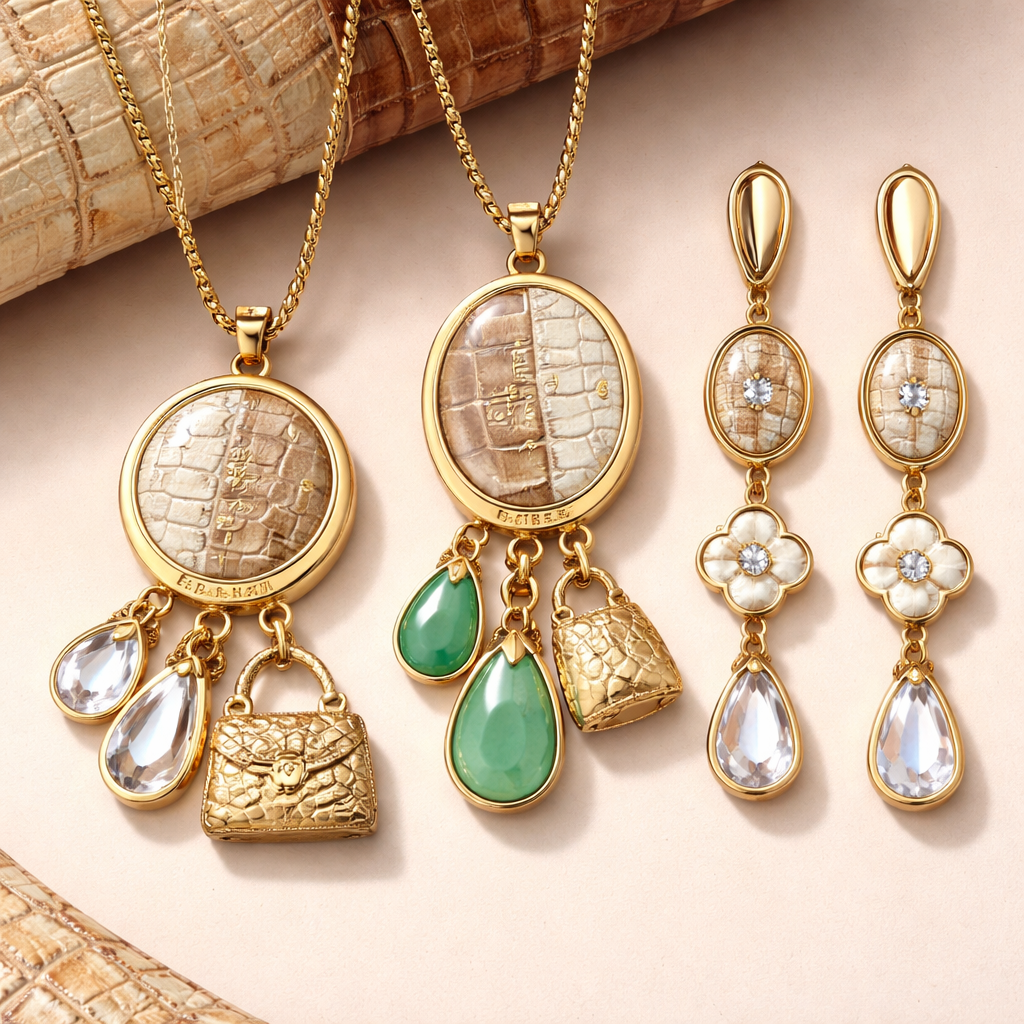 Create jewelry for Brahmin bags - matching pendants with charms and earrings