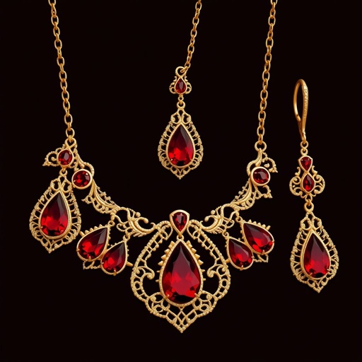 Garnet jewelry 