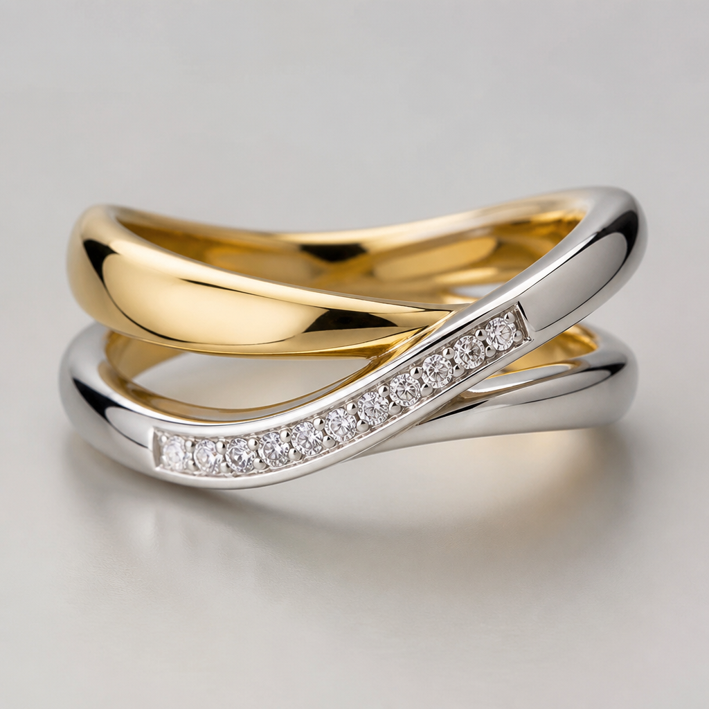 A women's ring
photorealistic jewelry design, A women's ring, modern style, just the design no text