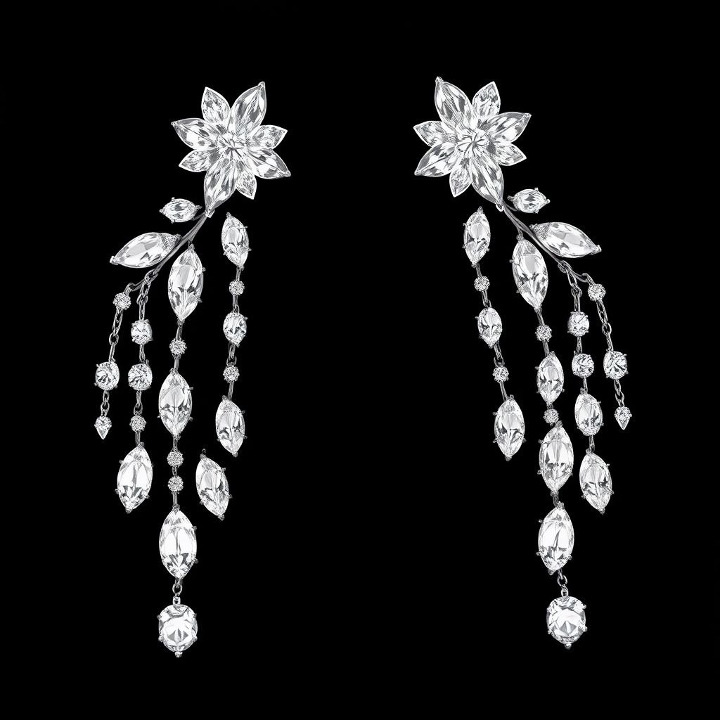 Diamond earrings