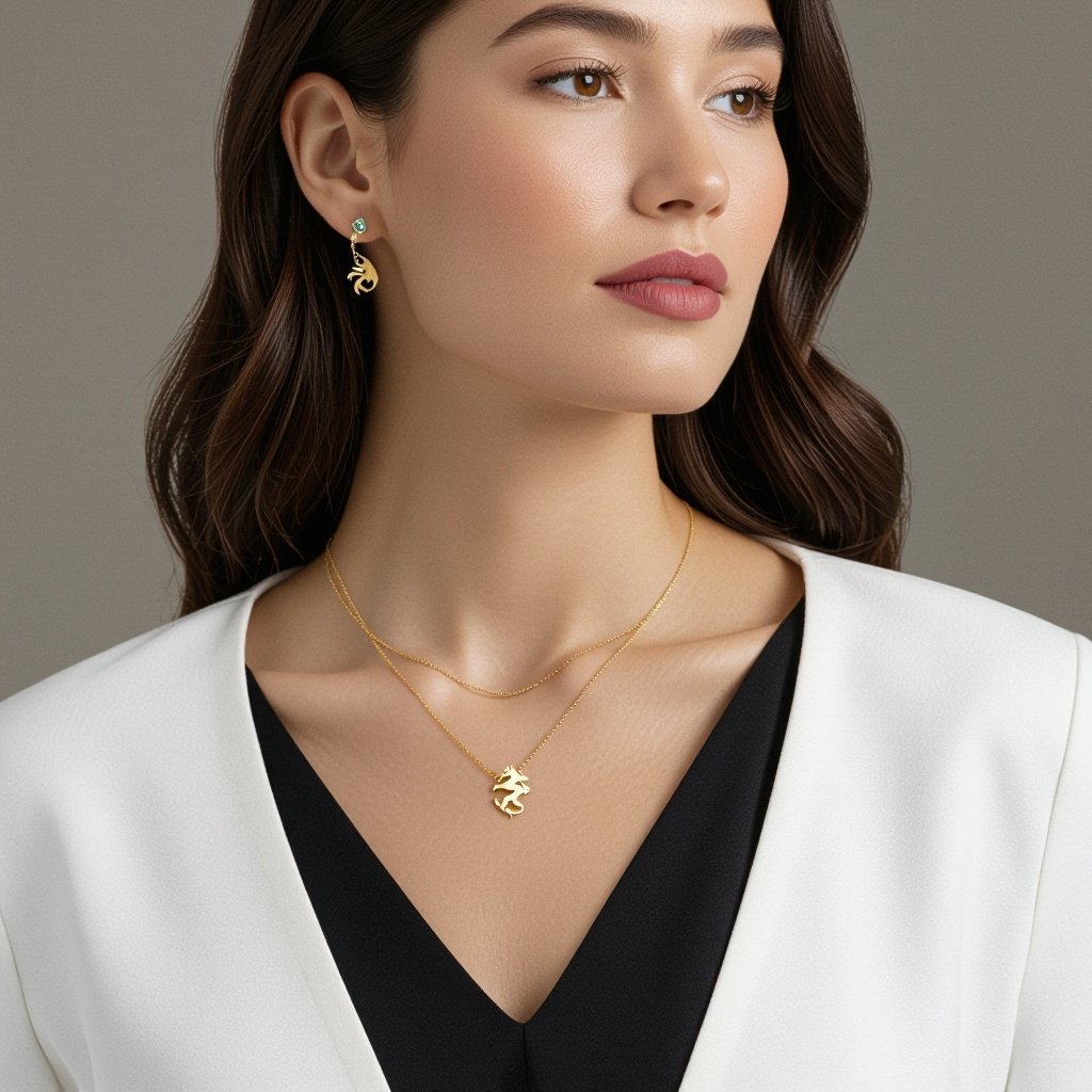 Золотые матовые серьги с изображением дракона узоры и камни мелкие раузтопаз