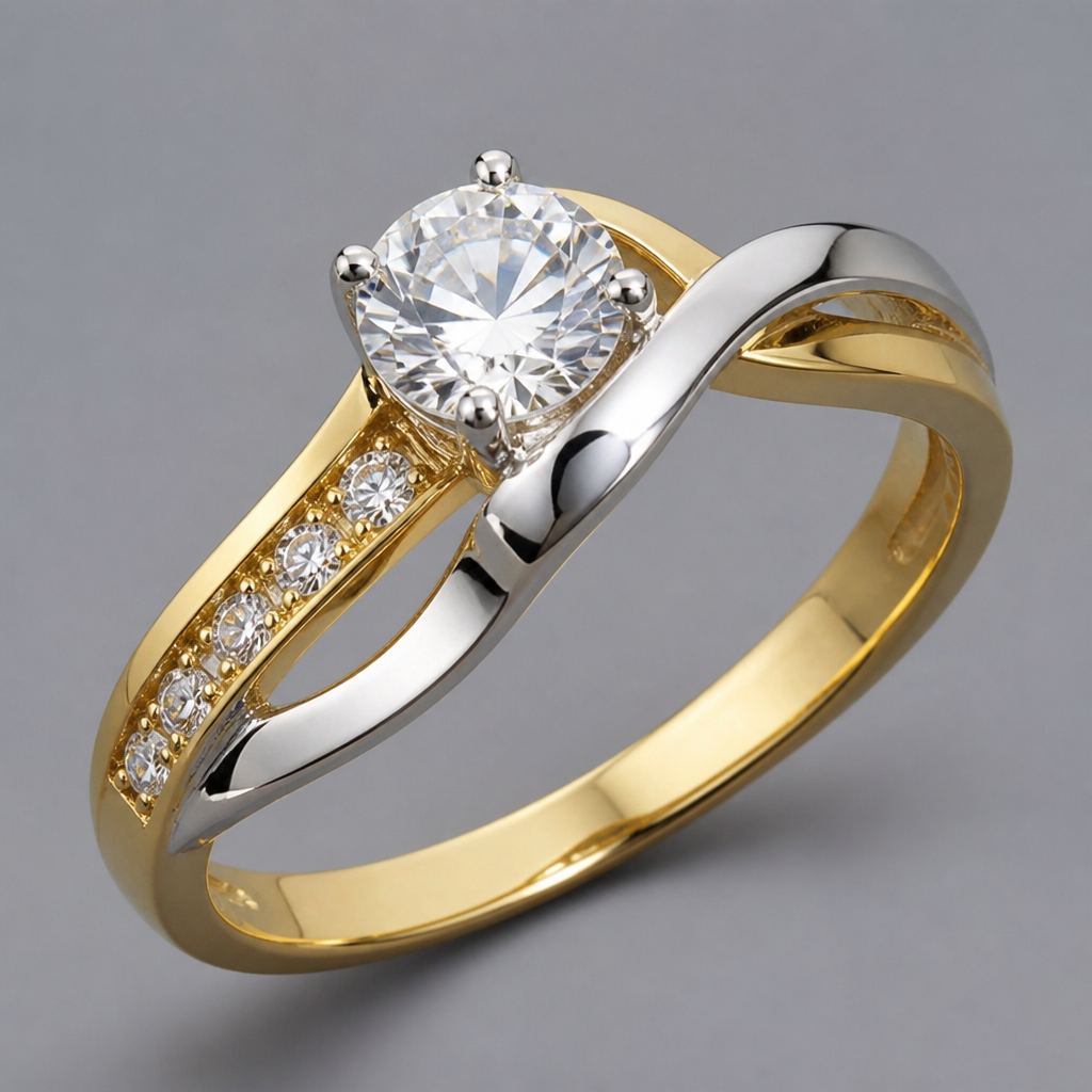 A women's ring
photorealistic jewelry design, A women's ring, modern style, just the design no text