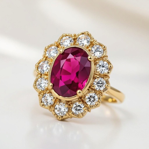 Bagel stone size in the middle with a little bit of plain design at the outer bagel 