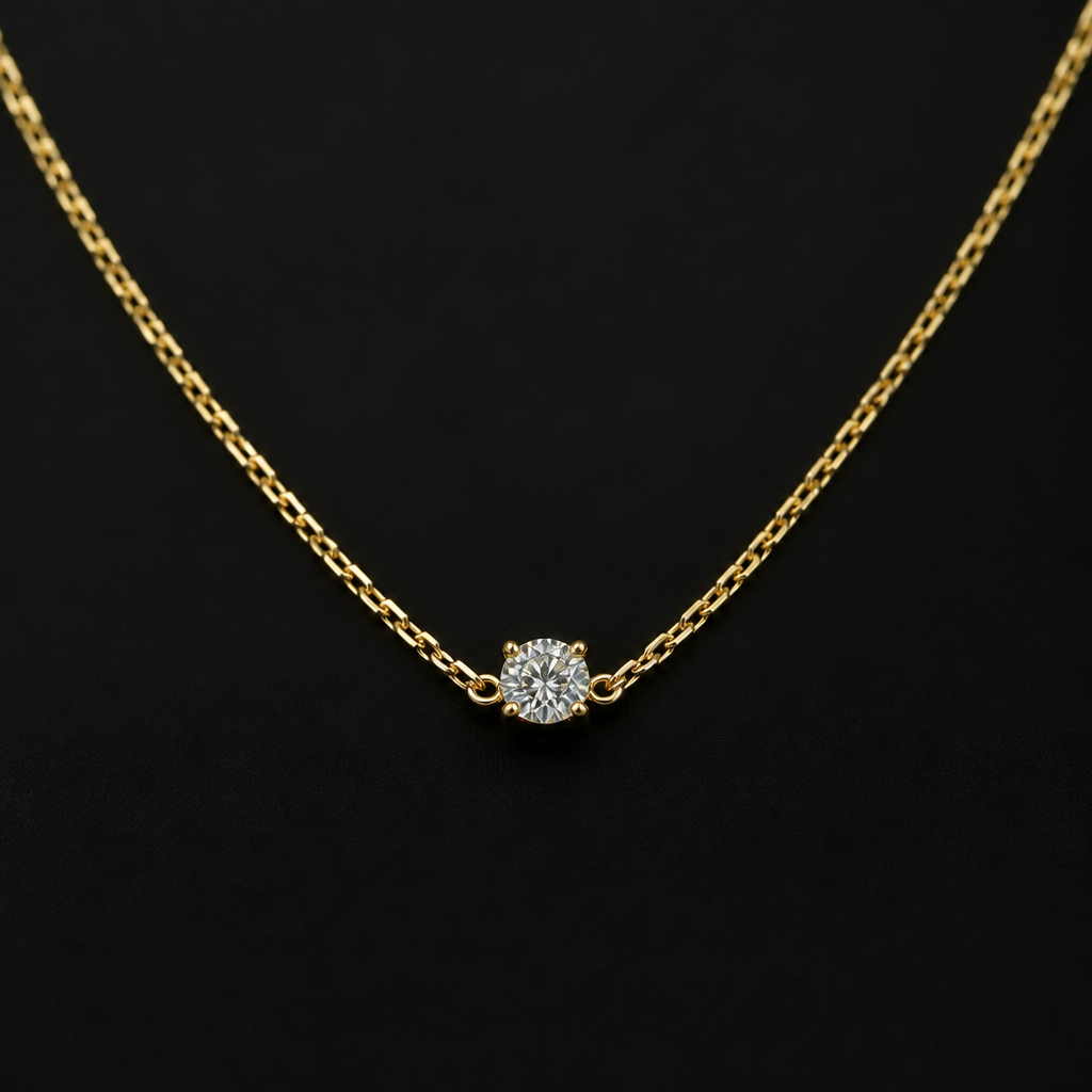 A women's ring. golden chain one diamond in middle necklace
photorealistic jewelry design, A women's ring. golden chain one diamond in middle necklace, modern style, just the design no text