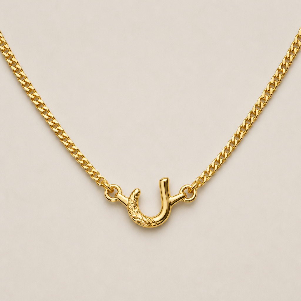 I would like a t bar on a gold Cuban 2mm chain but the bar to be replace with an uhi
photorealistic jewelry design, I would like a t bar on a gold Cuban 2mm chain but the bar to be replace with an uhi
, just the design no text