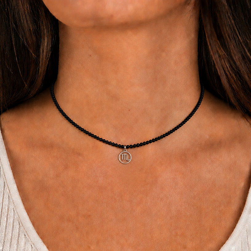 now make this necklace Little bit shorter (35cm length) but don't change anything else