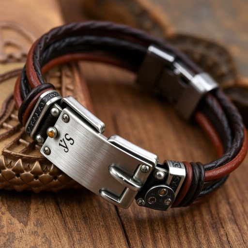 Men’s leather bracelet