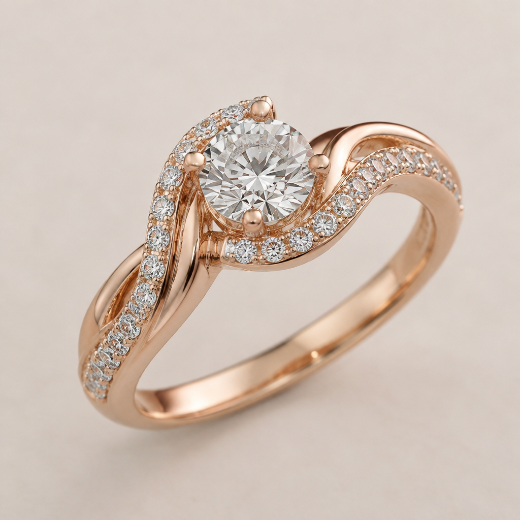 A women's ring
photorealistic jewelry design, A women's ring, modern style, just the design no text